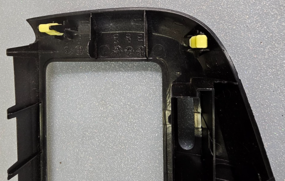 🔥03-08 Toyota MATRIX Pontiac VIBE Center Dash Radio Bezel Trim Panel SILVER B26