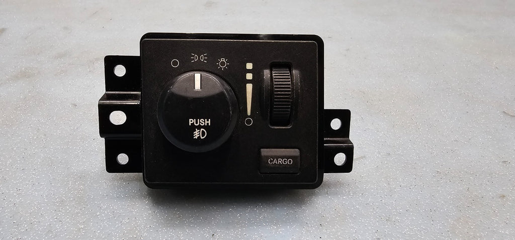 🔥02-05 Ram Dakota Head Light Headlight Lamp Switch Buttons Controls Black OEM