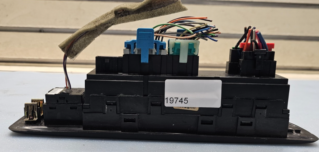 🔥02-05 GMC ENVOY Window Switch Front LEFT Master Driver Side BLACK OEM