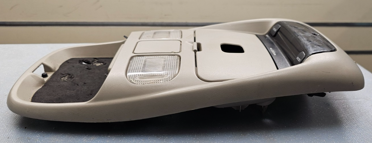 🔥98-01 Dodge Ram 1500 2500 Overhead Console Storage Dome Map Light Lamp TAN