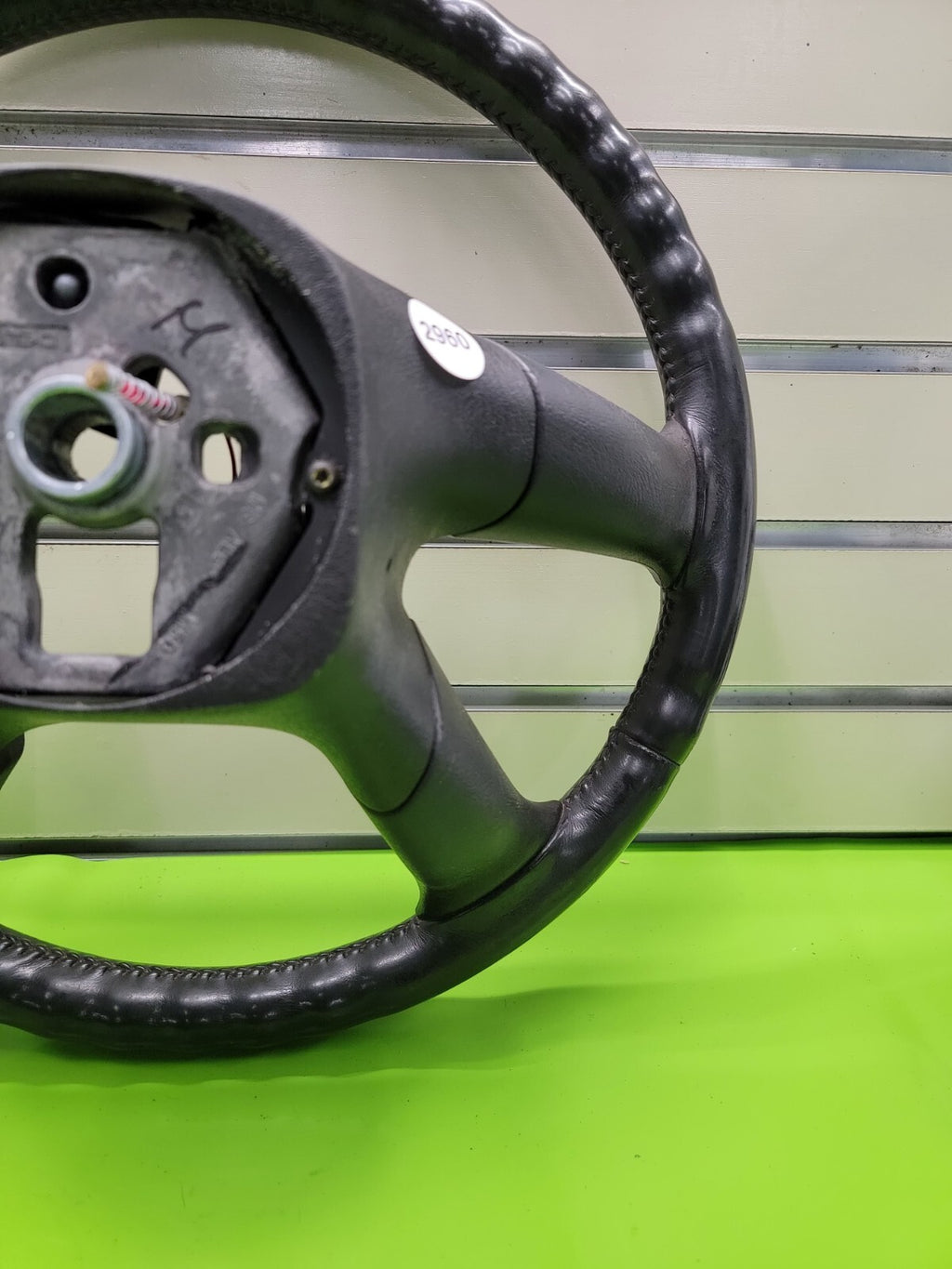🔥03-06 SILVERADO SIERRA YUKON TAHOE SUBURBAN STEERING WHEEL LEATHER BLACK