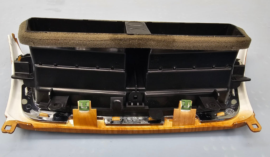 🔥08-12 Chevy MALIBU Dash Heater AIR VENT Front Center Bezel Trim WOODGRAIN