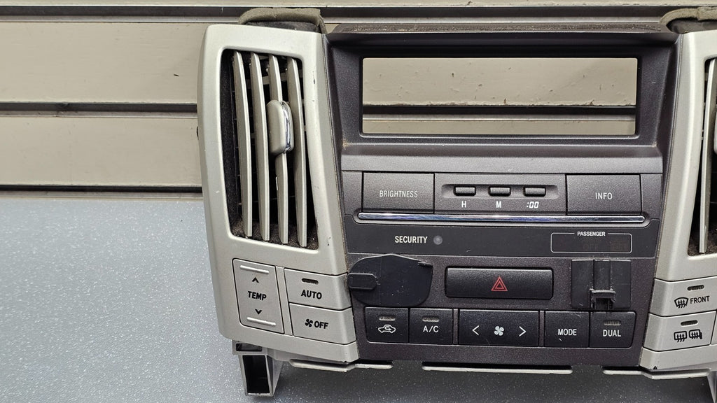 🔥04-09 LEXUS RX350 RX330 Dash Climate Temperature Heater Control Radio Panel