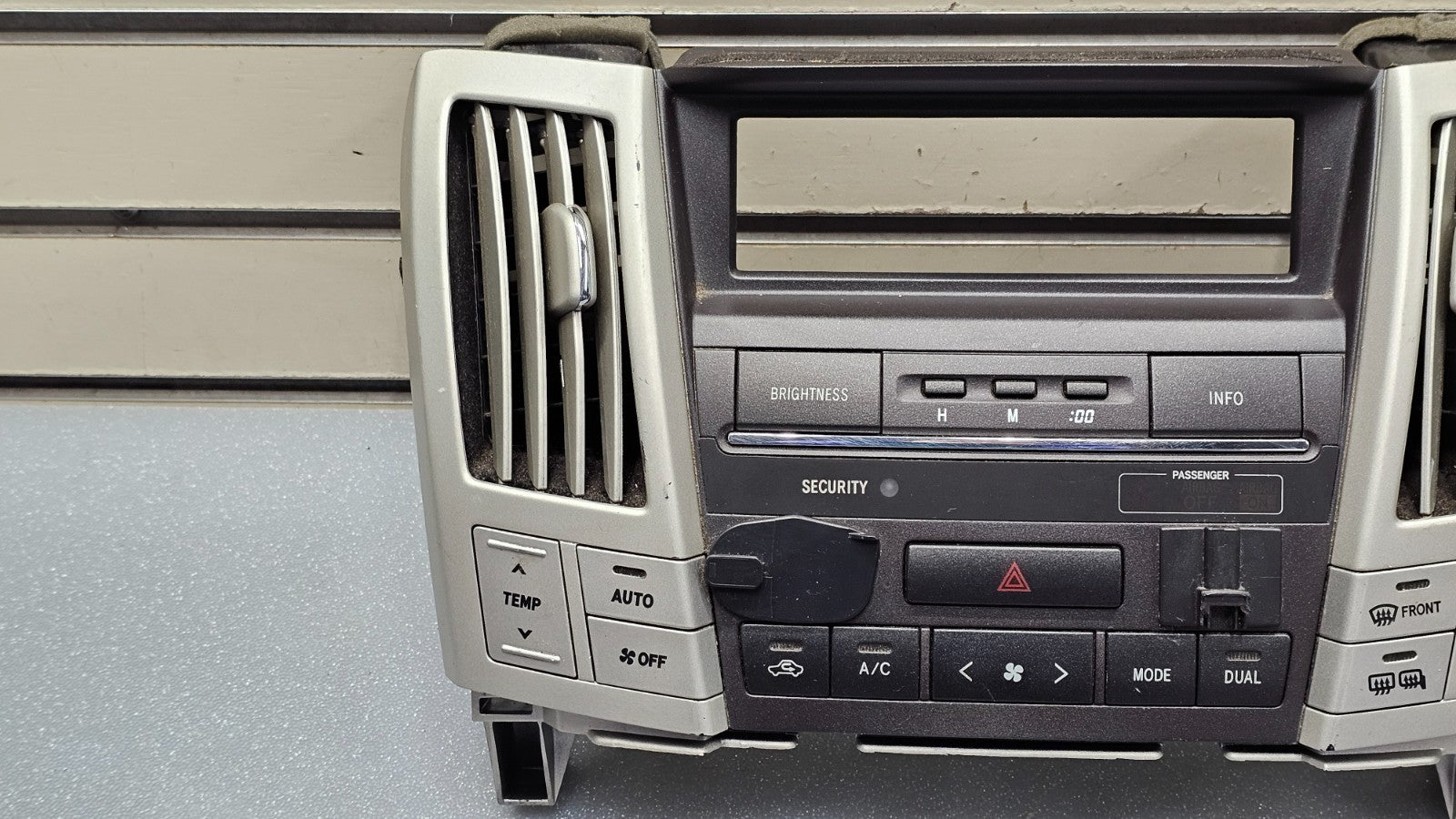 🔥04-09 LEXUS RX350 RX330 Dash Climate Temperature Heater Control Radio Panel