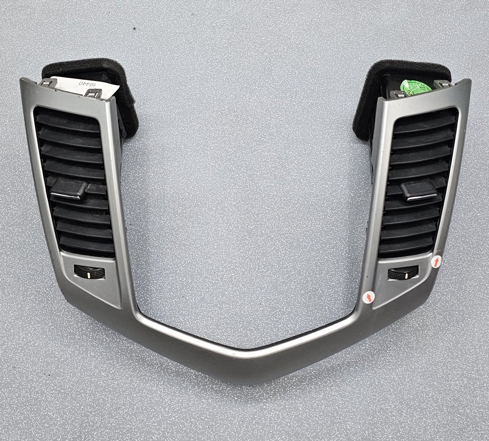 🔥11-15 Cruze Center Dash AM FM Radio Stereo Display Bezel Trim Panel Silver OEM