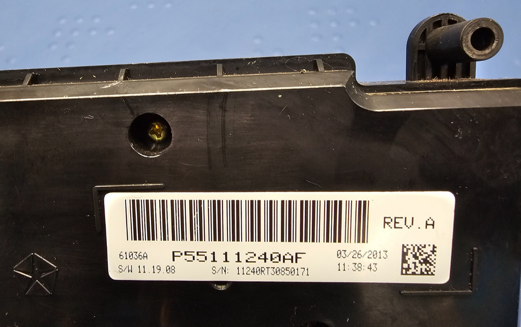 🔥11-20 Grand Caravan Climate Control Dash A/C Heater Temperature HVAC Panel