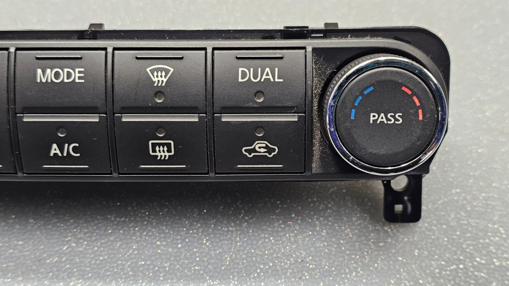 🔥07-08 Nissan Maxima Dash Temperature AC A/C HVAC Heater Climate Control Black