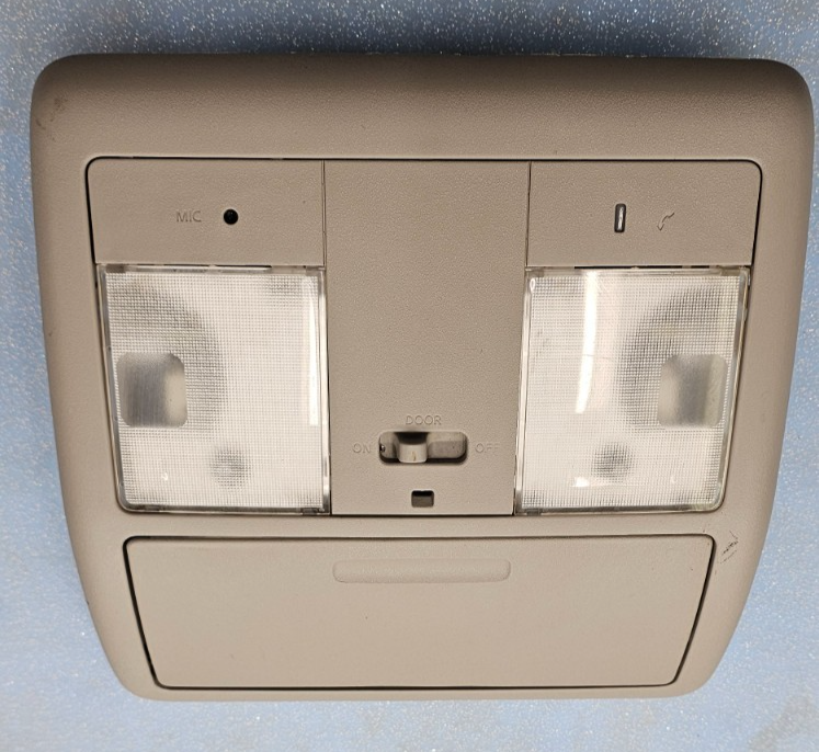 🔥04-08 Nissan Maxima Overhead Console Dome Map Light Switch Assembly TAN