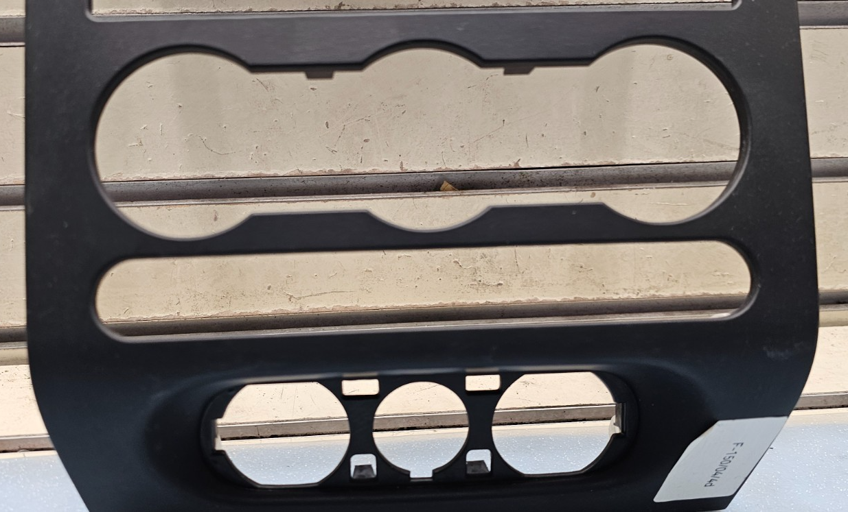 🔥04-08 Ford F-150 Dash AM FM Radio Stereo Bezel Trim Panel Climate Black OEM