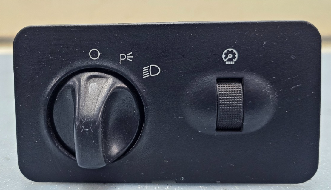 🔥97-03 Ford F-150 EXPEDITION Headlight Dimmer Lamp Switch Assembly BLACK HS3