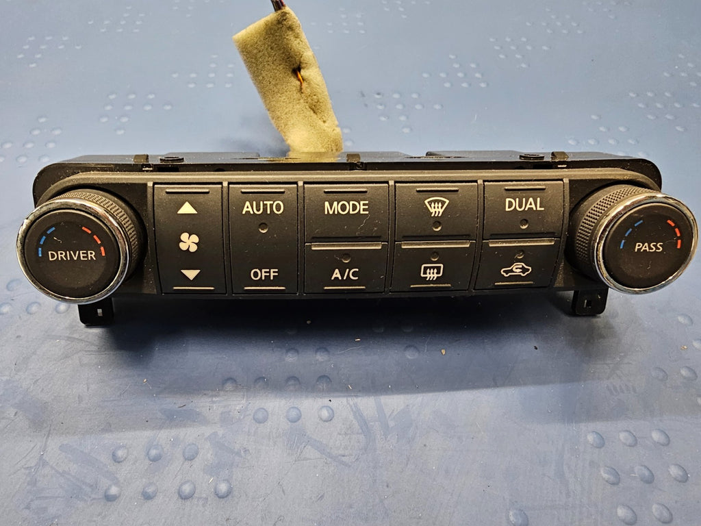 🔥07-08 Nissan Maxima Dash Temperature AC A/C HVAC Heater Climate Control Black