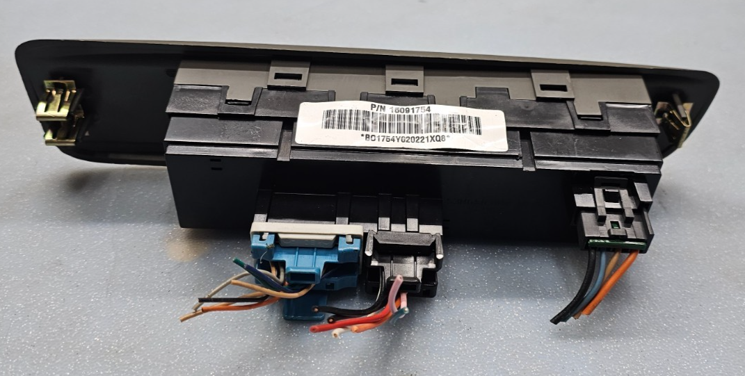 🔥02-05 GMC ENVOY PASSENGER WINDOW SWITCH BEZEL DARK GRAY OEM
