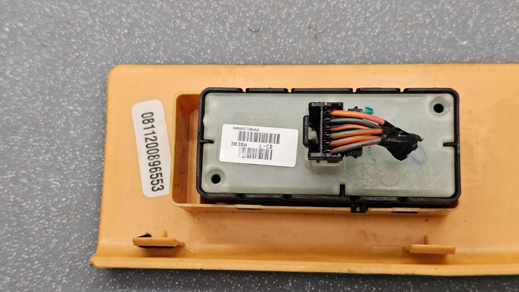 🔥07-14 Avenger Chrysler 200 Commander Right Passenger Power Window Switch Wood