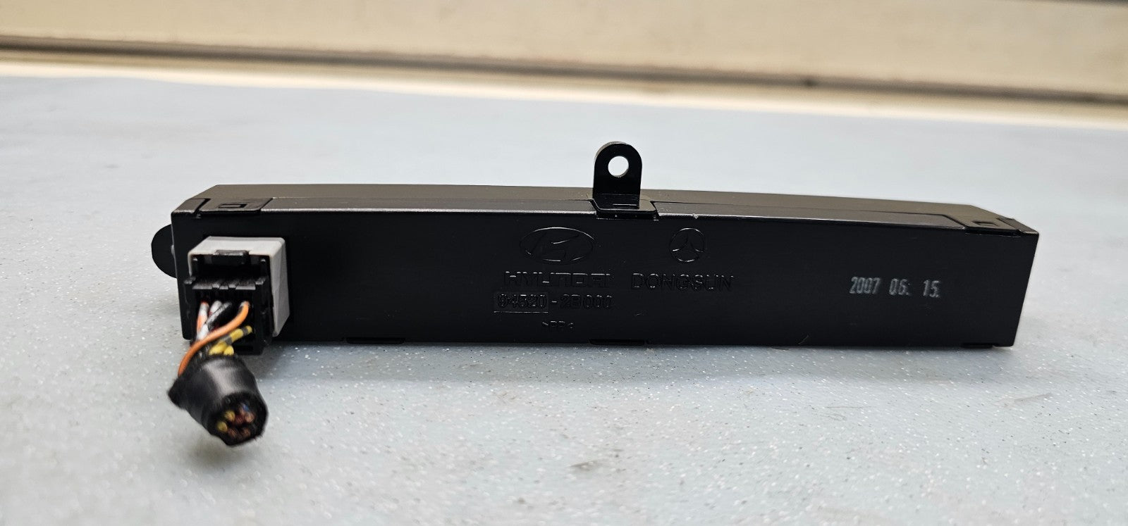 🔥09-12 Hyundai Santa Fe Dash Clock Display  Assembly Passenger Bag Black