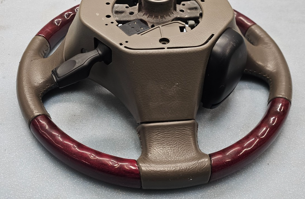 🔥02-06 LEXUS ES300 ES330 STEERING COLUMN WHEEL CRUISE CONTROL OEM TAN/MAROON
