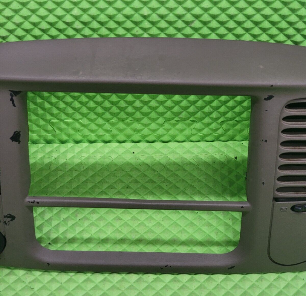 97-03Ford F150 Center Dash Radio Climate BEZEL Trim 2H 4H 4L Panel Line LT TanB1