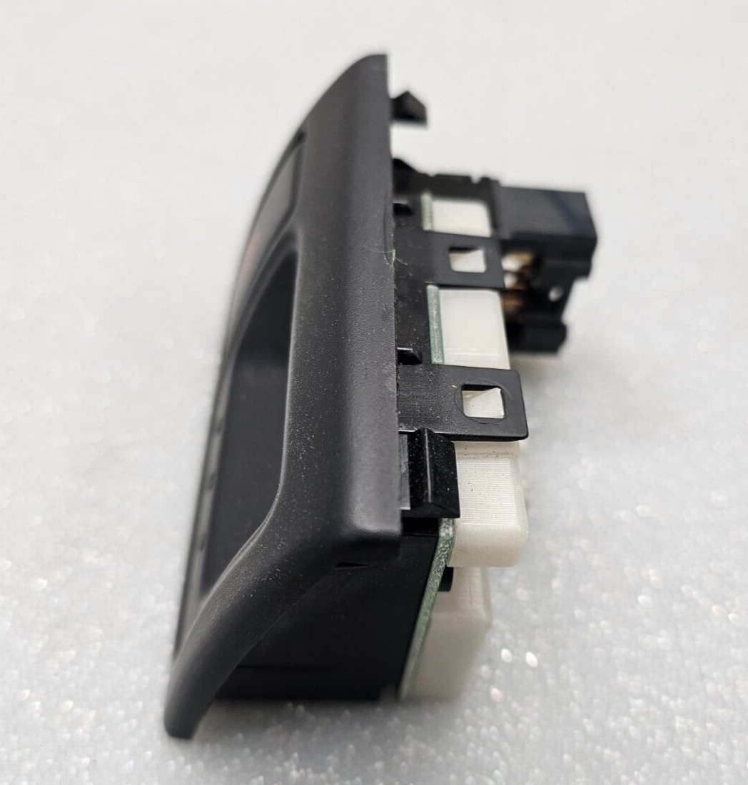 🔥98-02 Honda Accord Center Dash Clock W/Hazard Switch Board Digital Button OEM