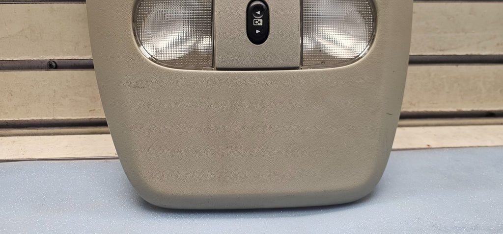 🔥04-08 Ford F-150 F150 Overhead Console DOME Light Lamp Roof🔴Storage GRAY 09