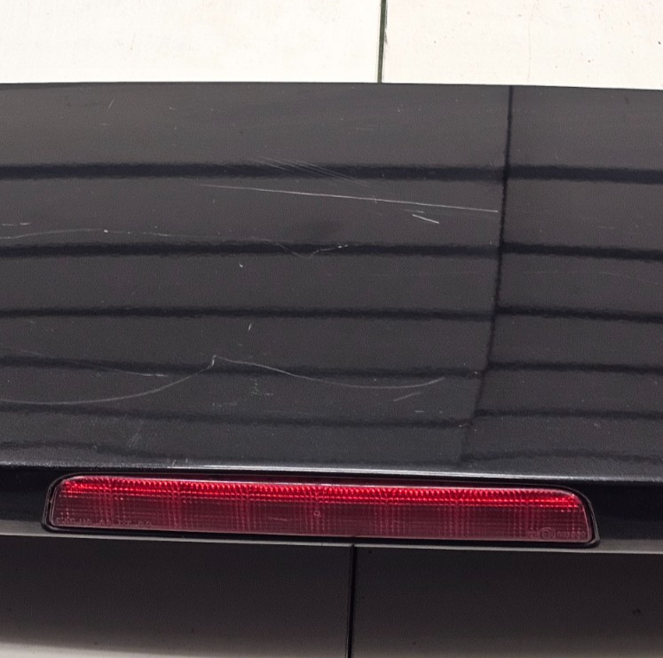 11-20 Dodge Grand Caravan Rear Upper Hatch Spoiler Wing Mount Break Light Black