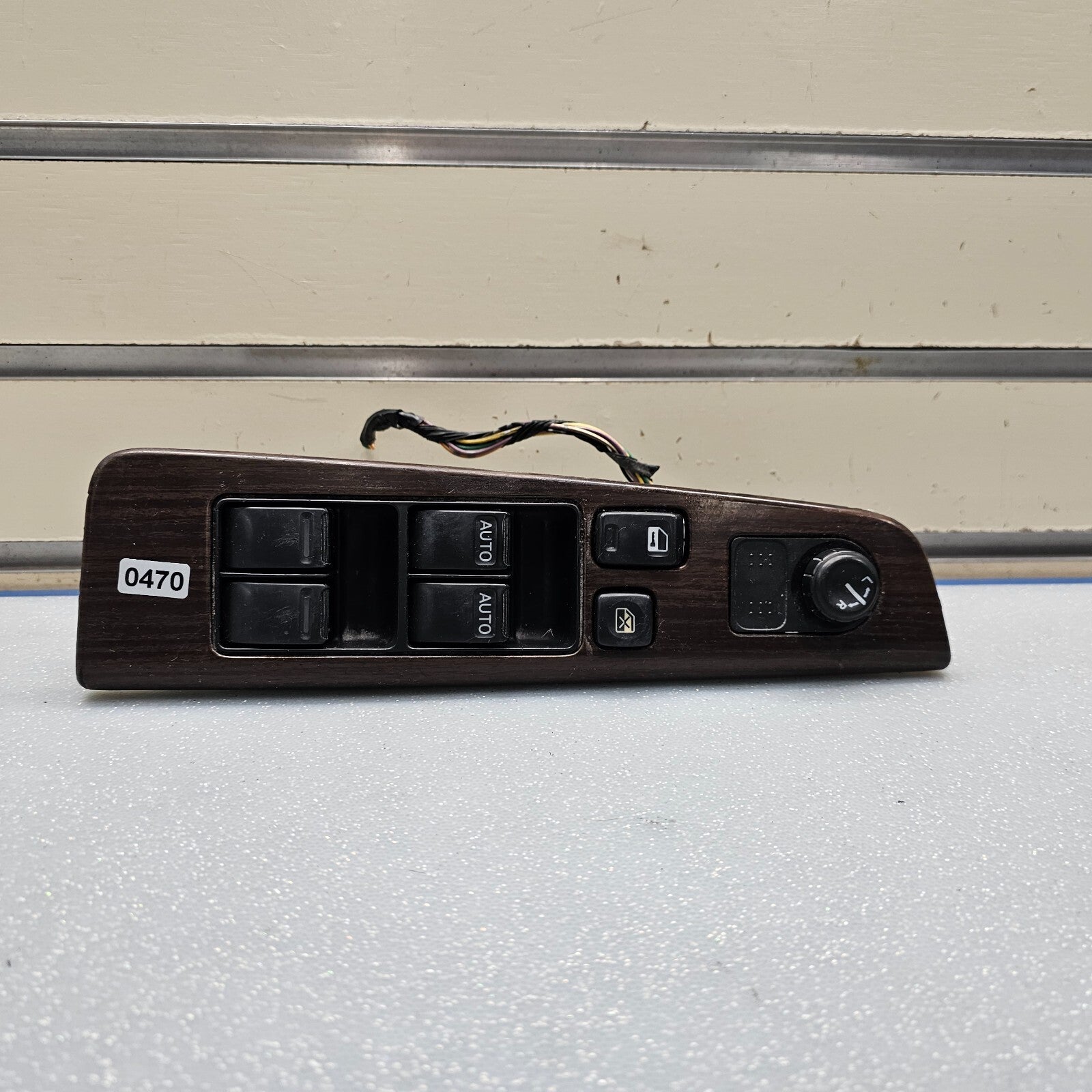 🔥02-06 Altima Left Driver Master Window Power Switch Regulator Assembly WOOD