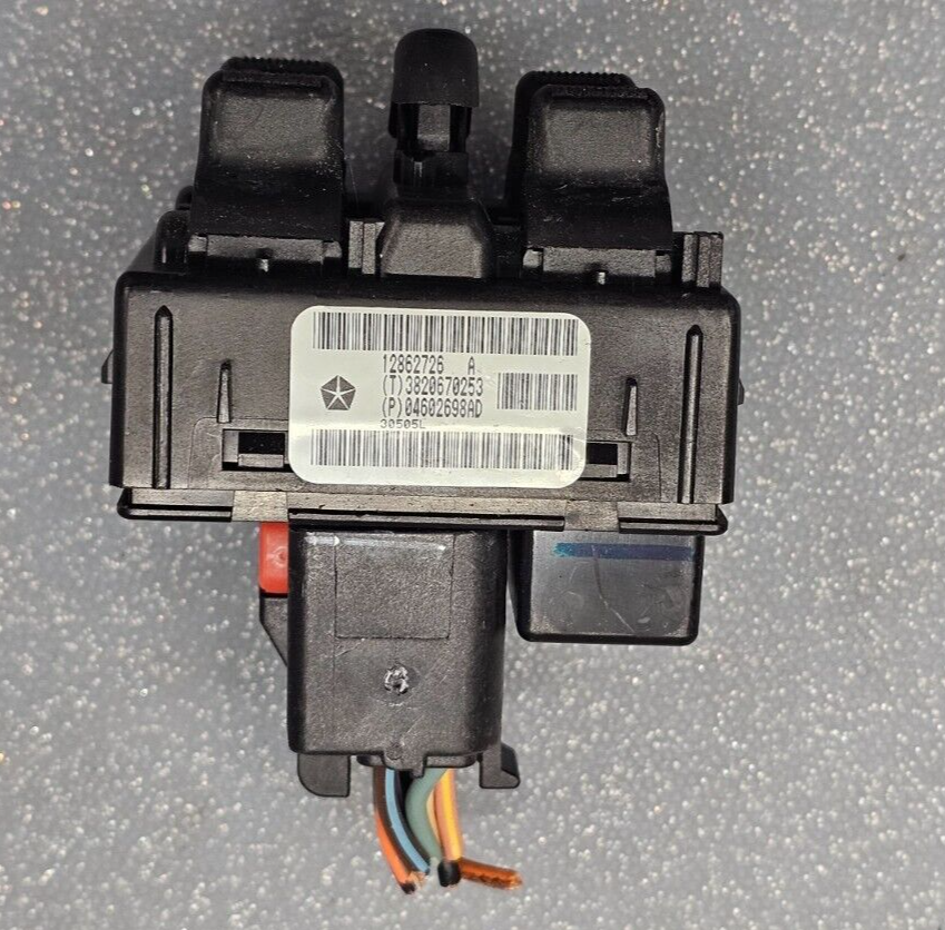 🔥06-10 Chrysler PT Cruiser Left Driver Master Power Window Switch Black WS14