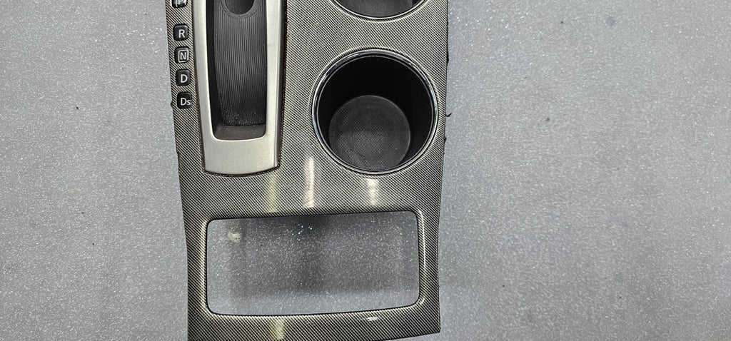 🔥13-15 Altima Center Console Gear Shifter Trim Bezel Cup Drink Holder Gray OEM
