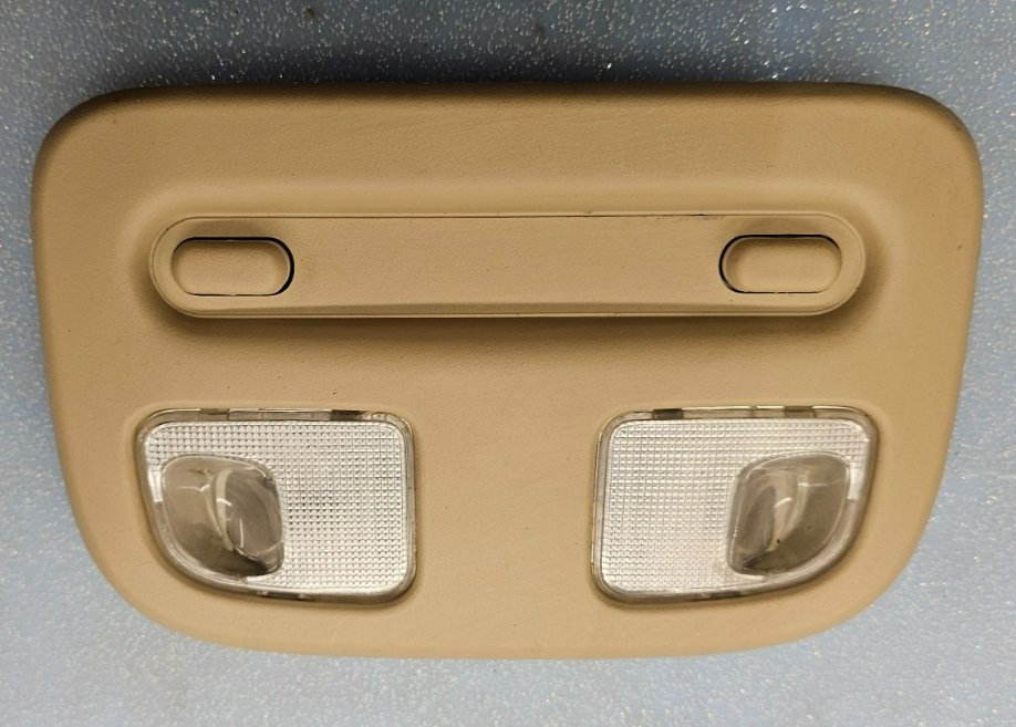 🔥00-05 Buick LeSabre Overhead Dome Light Reading Lamp Homelink Beige TAN