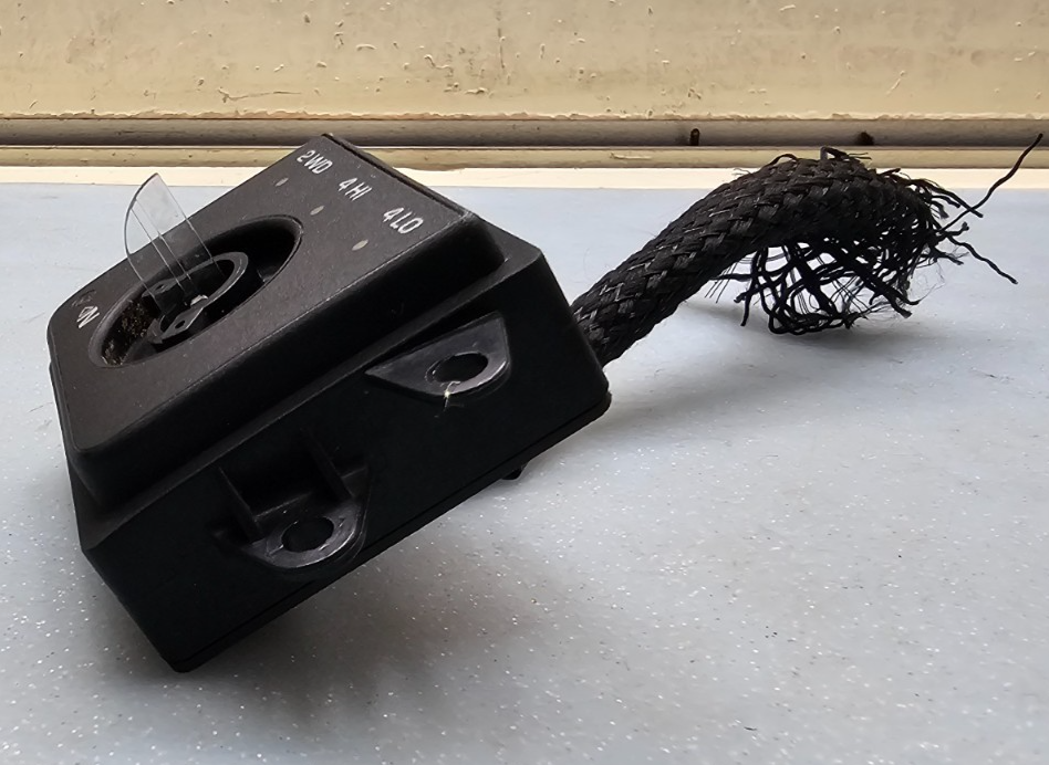 🔥01-04 Dodge Dakota Durango 4WD 4X4 Transfer Case Switch Assembly Black OEM