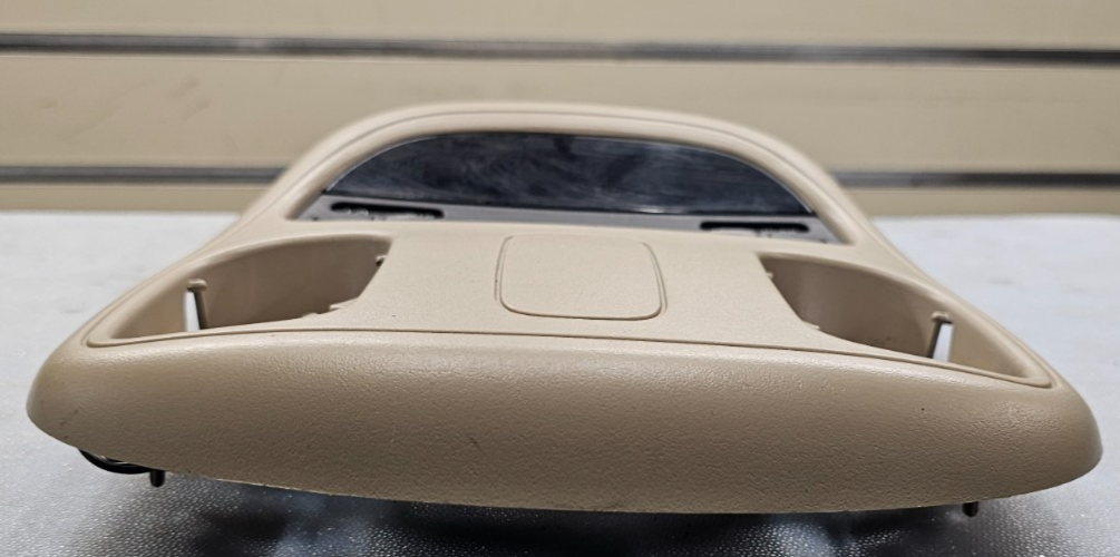 🔥02-05 Dodge RAM Overhead Console DOME Light Roof Storage Compartment Tan