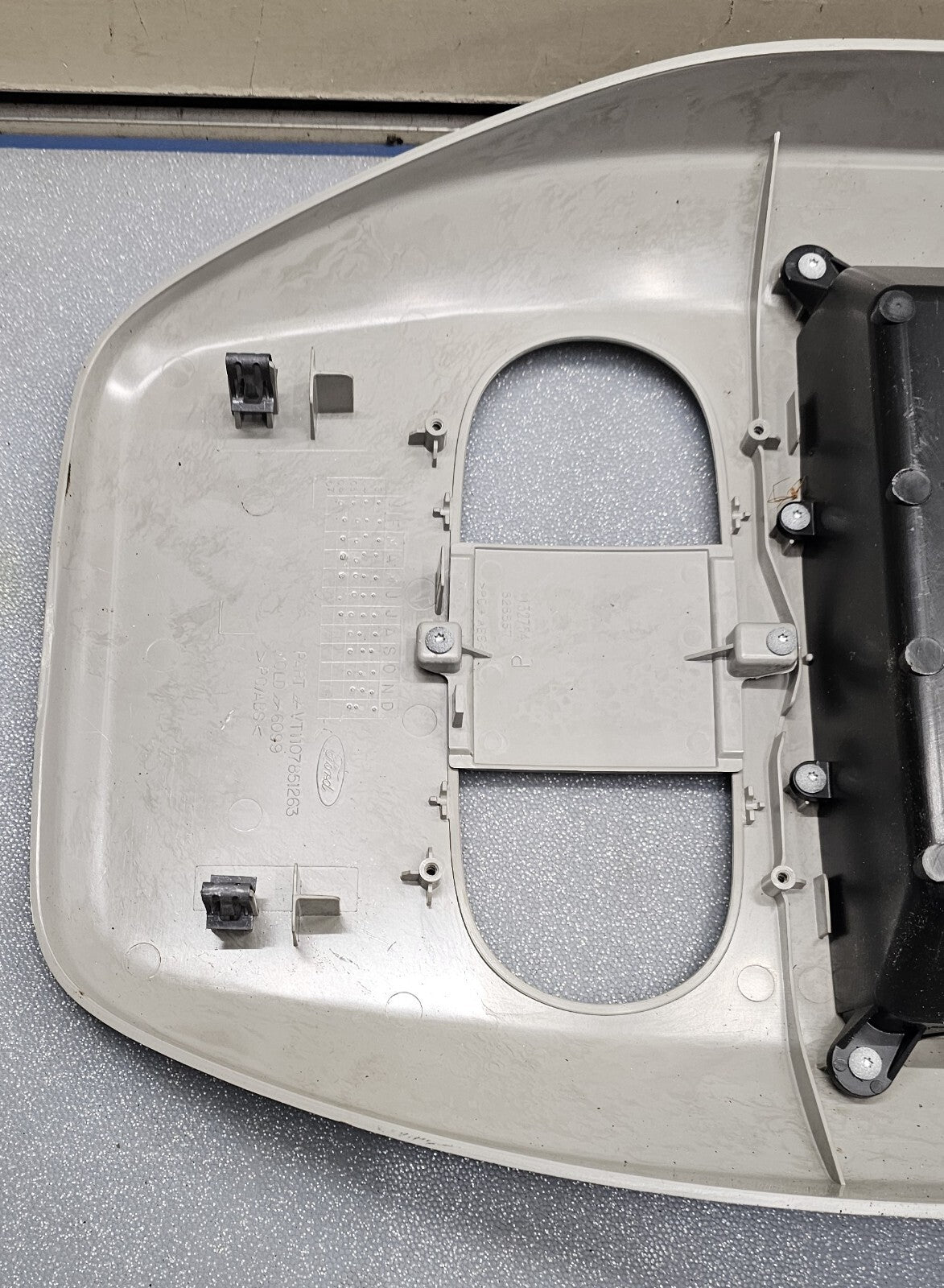 🔥04-08 Ford F-150 Overhead Console DOME Map Light Roof🔴Storage/No Bulb GRAY 09