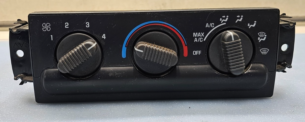 🔥98-05 Blazer Jimmy Bravada Dash A/C Climate Temperature Heater Control Black