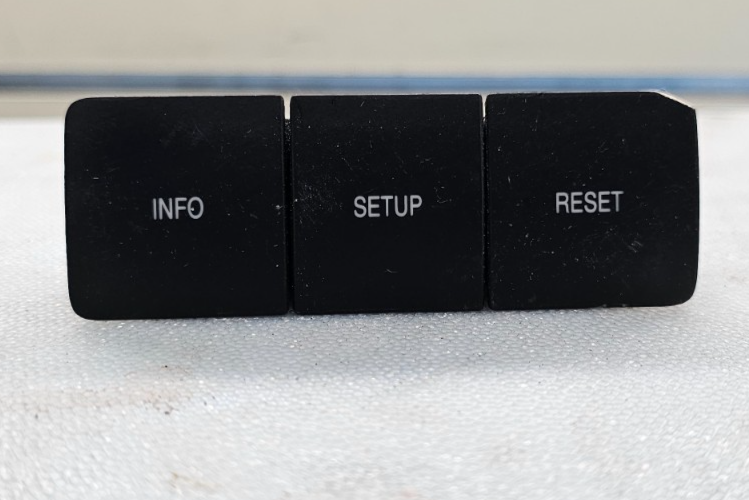 08-12 Ford Focus Escape Info Setup Reset Dash Control Memory Switch Push Button