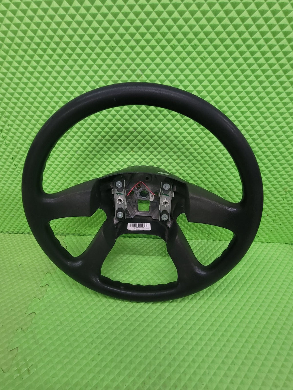 🔥03-06 SILVERADO SIERRA YUKON TAHOE SUBURBAN STEERING WHEEL LEATHER BLACK