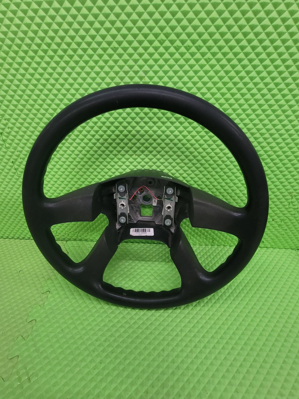 🔥03-06 SILVERADO SIERRA YUKON TAHOE SUBURBAN STEERING WHEEL LEATHER BLACK