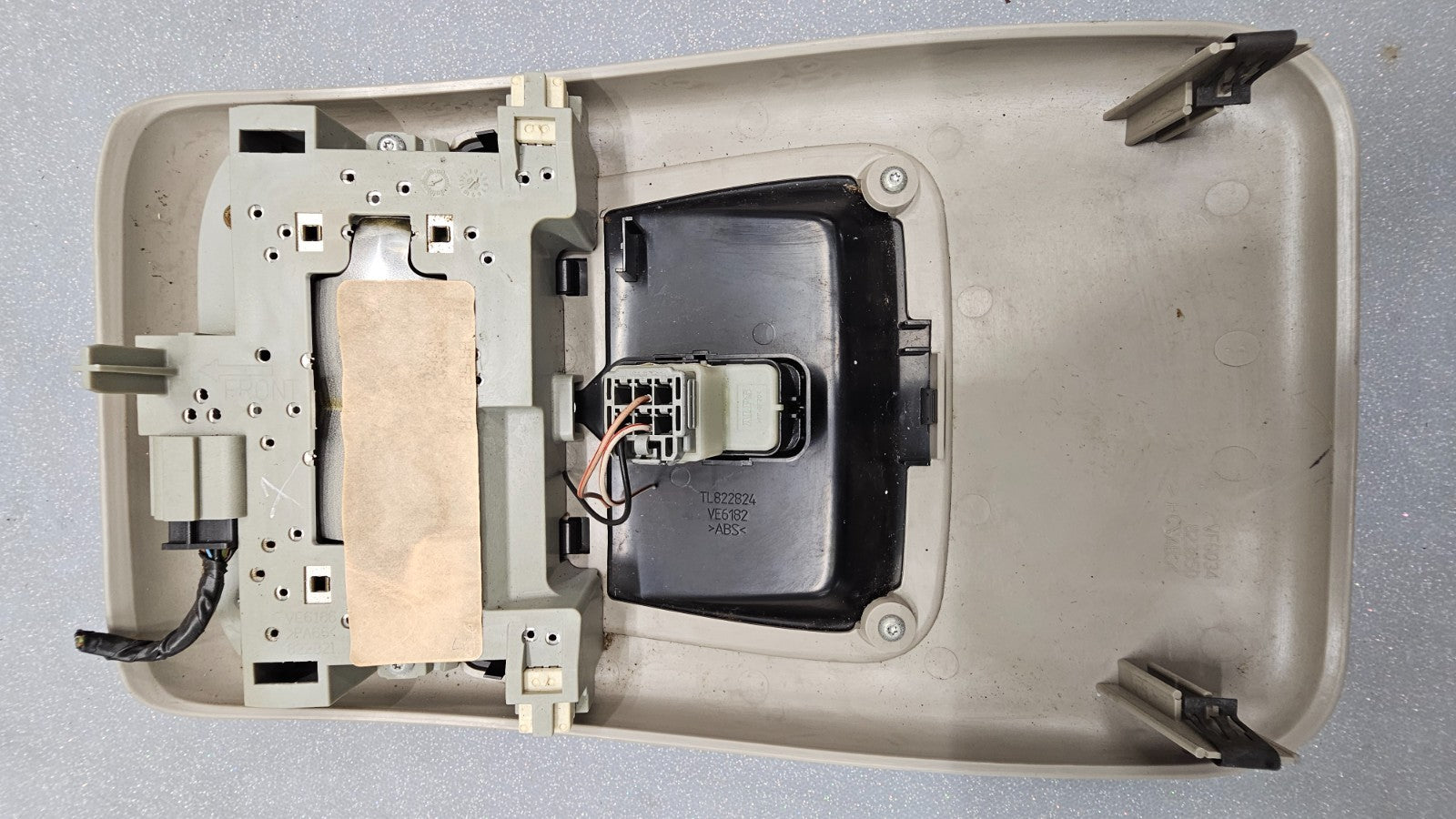 🔥02-05 Explorer Mountaineer Overhead Console Dome Map Light Storage Sunroof Tan
