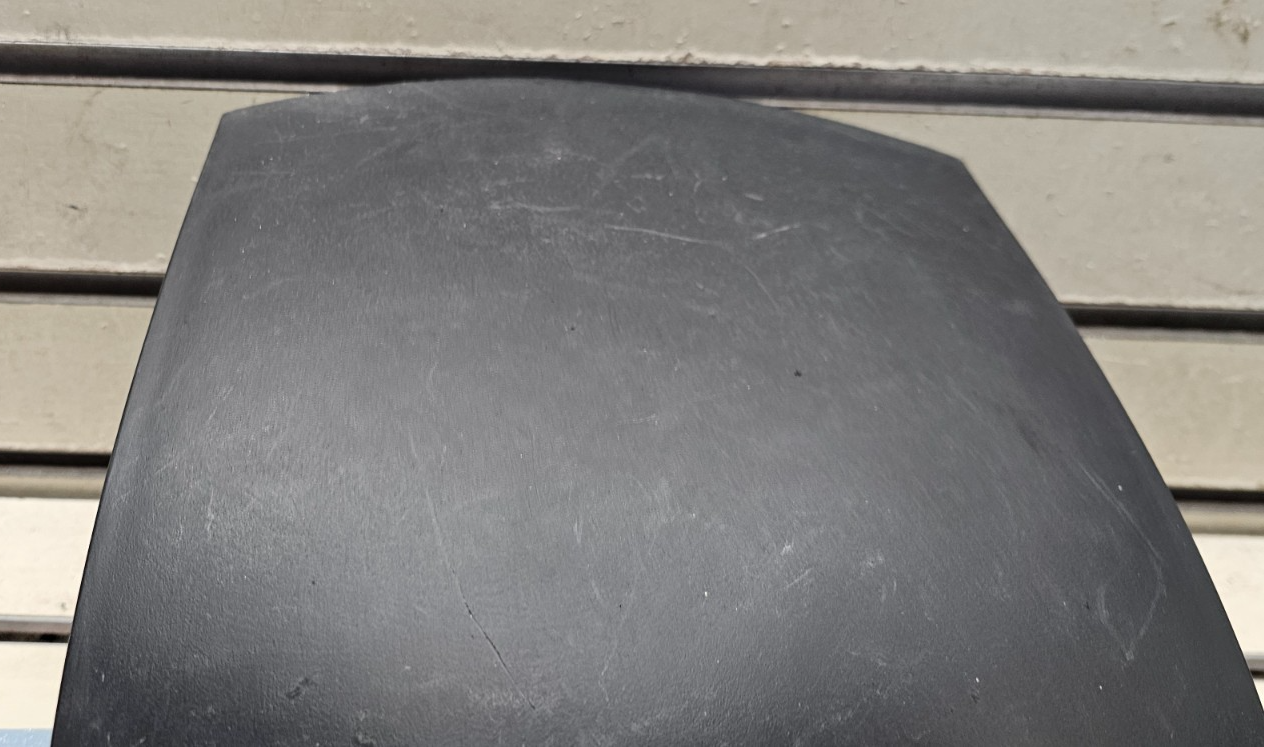04-08 Mitsubishi Galant Dash Center Clock Bezel Trim Cover Panel Interior Black