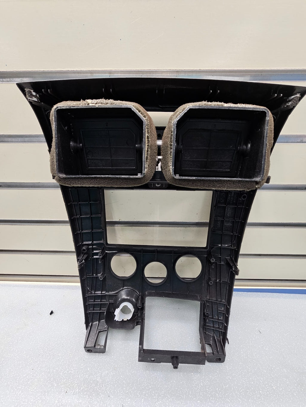 🔥06-09 Hyundai Tucson Trim Cover Panel Bezel Audio Radio Climate Front WOOD OEM