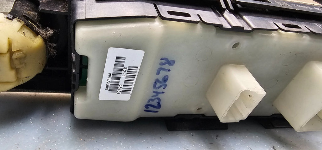 🔥07-14 Charger Dakota Chrysler 200 Left Driver Master Window Switch Lock Silver