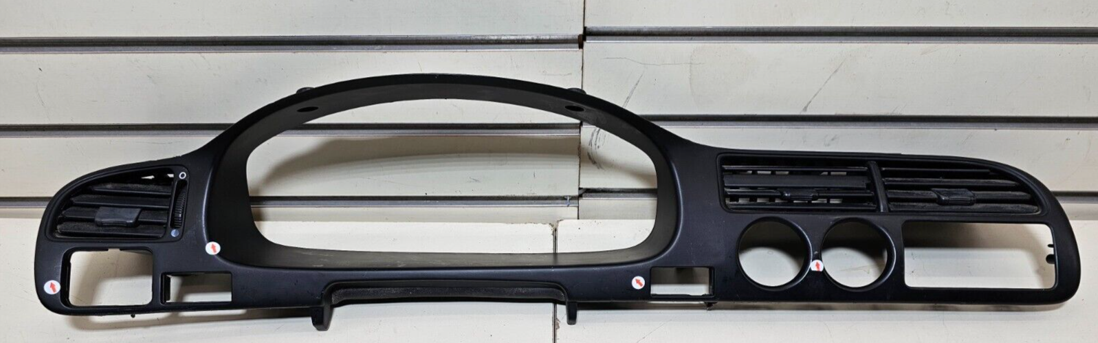 🔥94-97 ACCORD Dash Instrument Cluster Speedometer Panel Radio Bezel Black OEM