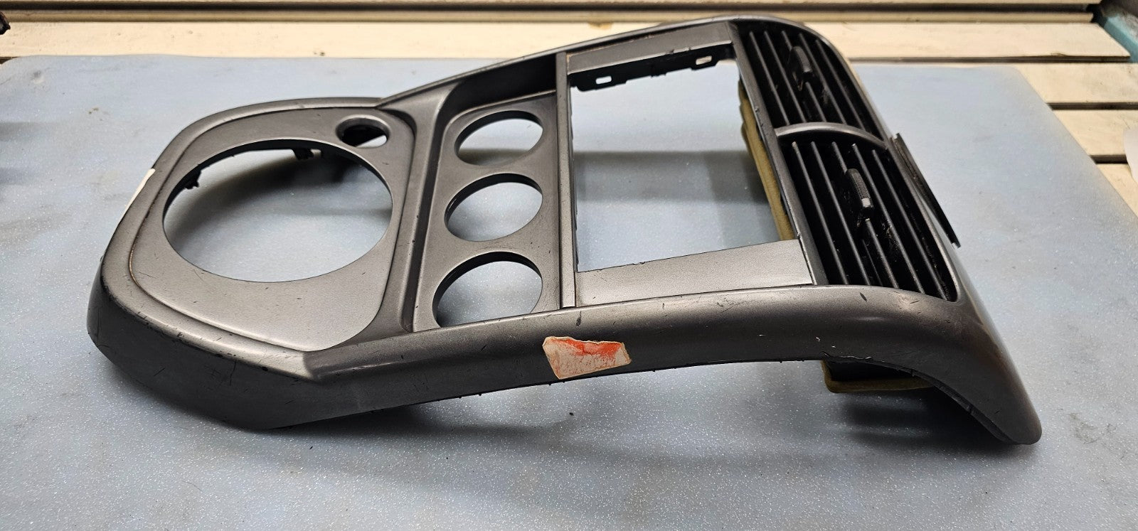 🔥03-06 Element Front Center Dash FM Radio Bezel Trim Panel Climate Silver