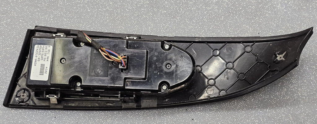 🔥04-07 BMW 5-Series 525i 530i 545i Left Driver Master Door Window Switch Black