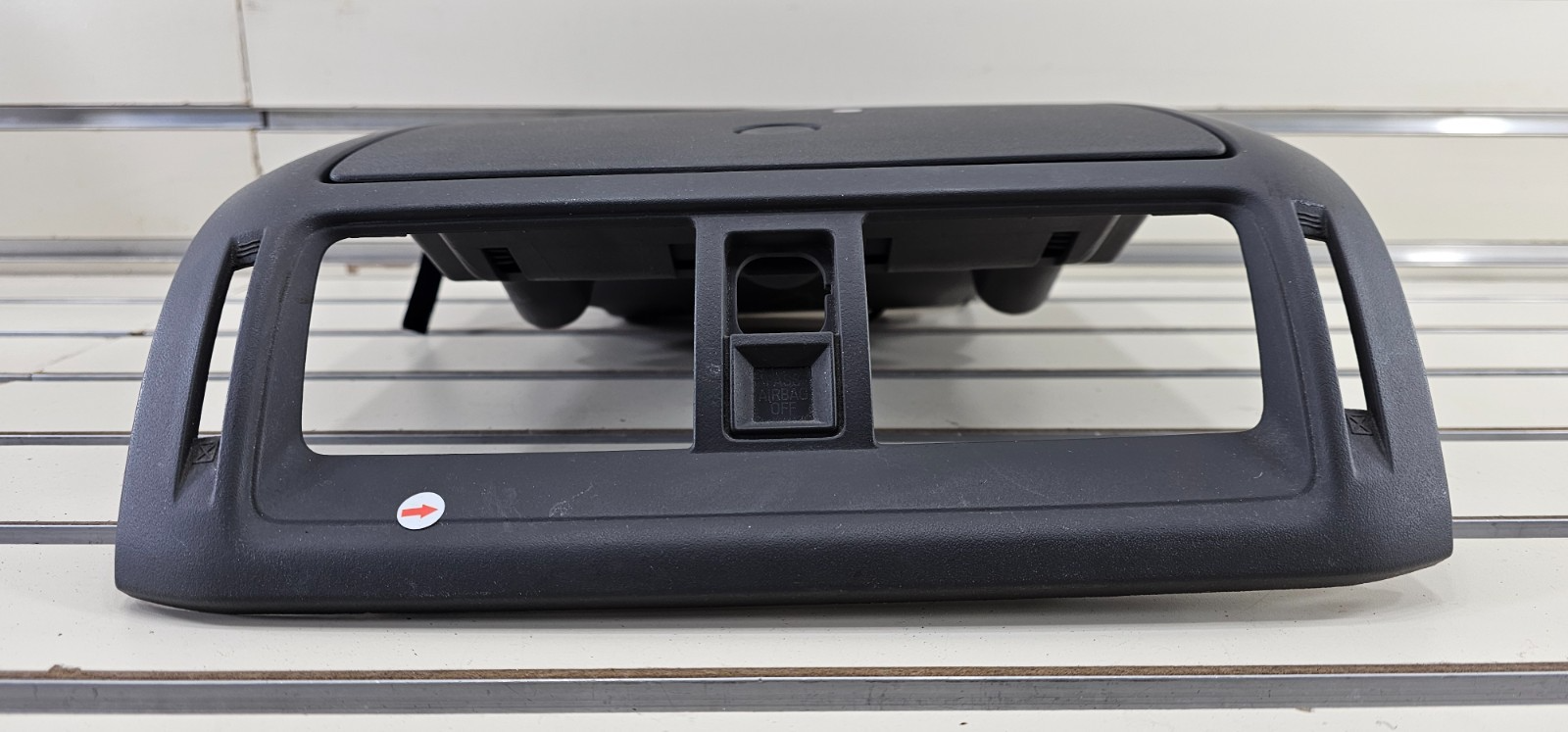 🔥10-12 Ford FUSION Dash Center AIR Vents STORAGE Compartment Cubby BLACK OEM