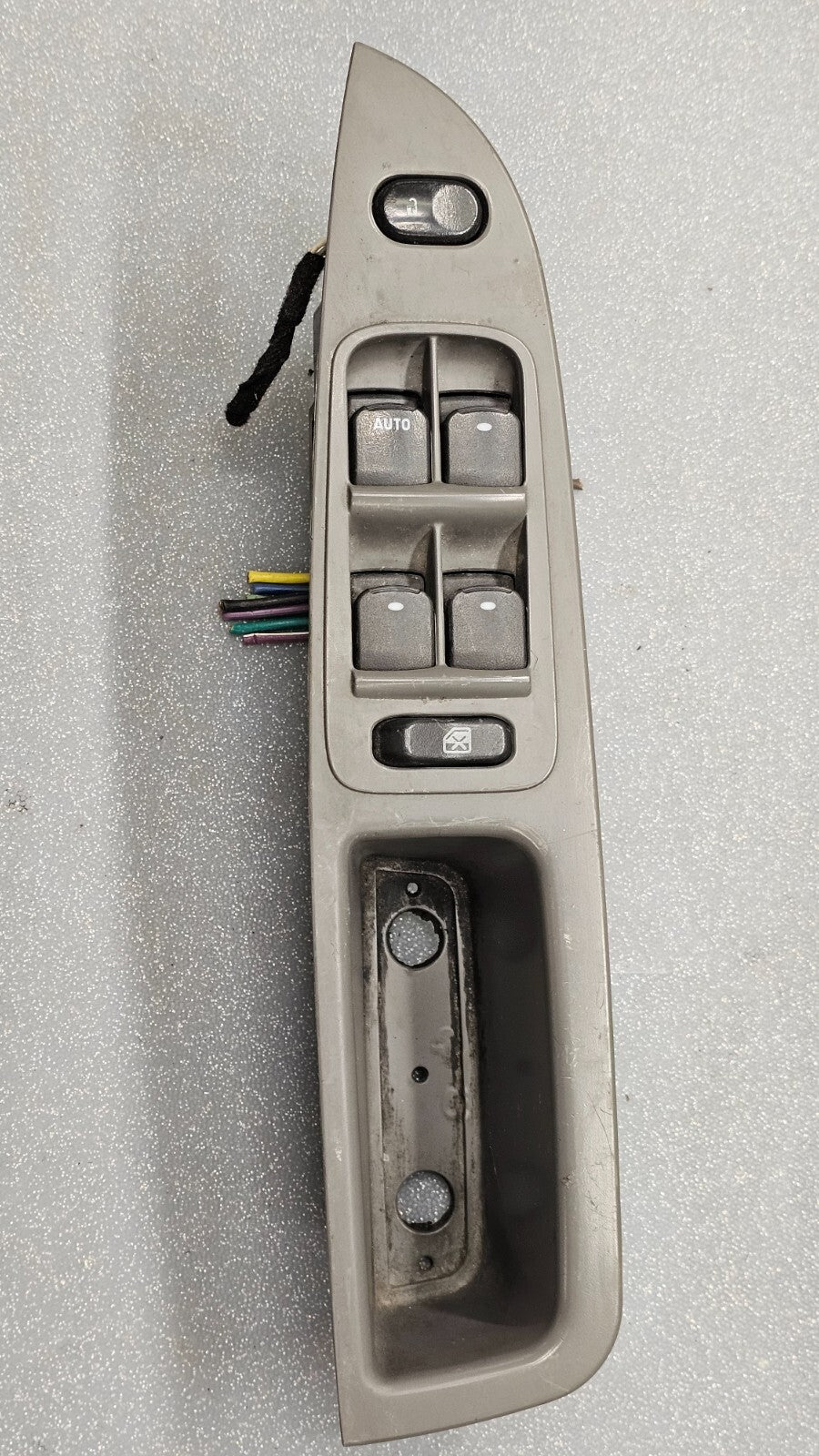 🔥08-12 Malibu 07-09 Aura Left Driver Master Power Window Switch Assembly Gray