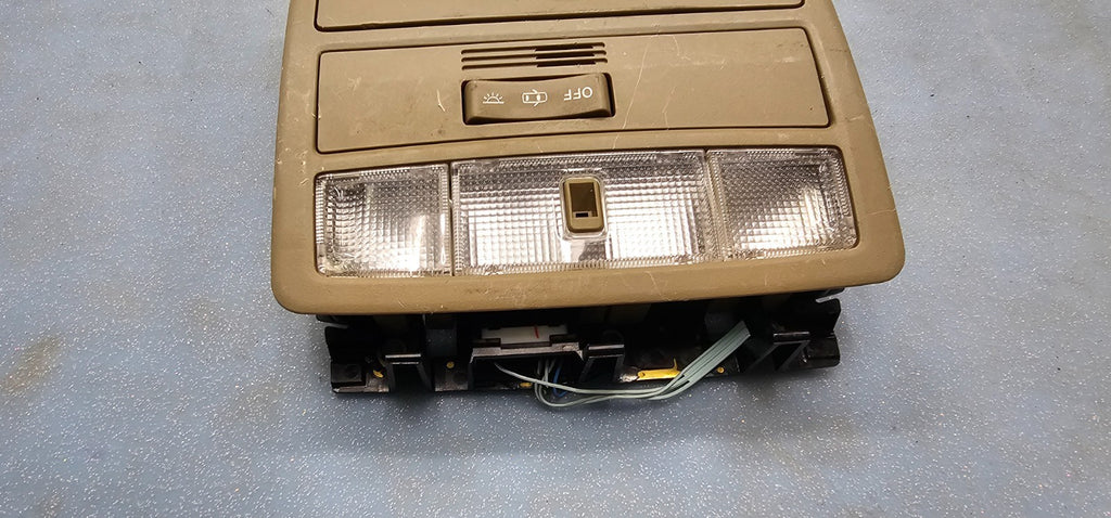 🔥07-11 Toyota Camry Overhead Console Dome Map Light Lamp Storage Assembly TAN