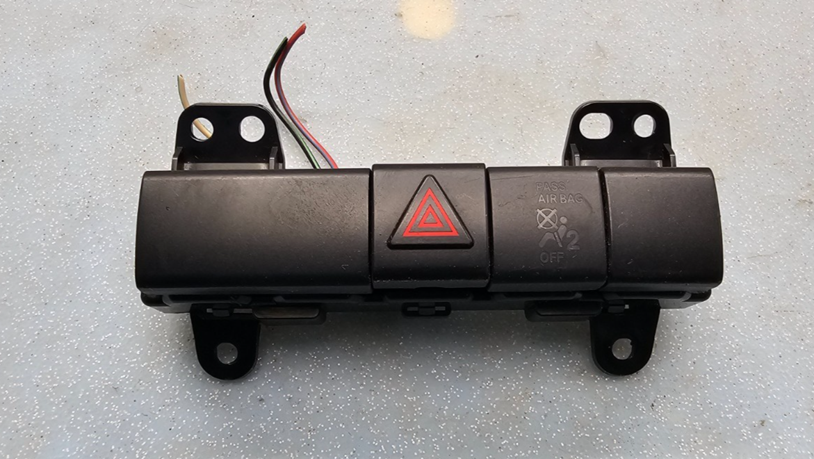 🔥07-09 Dodge Caliber Dodge Hazard Light Dash Flasher Switch Button Black