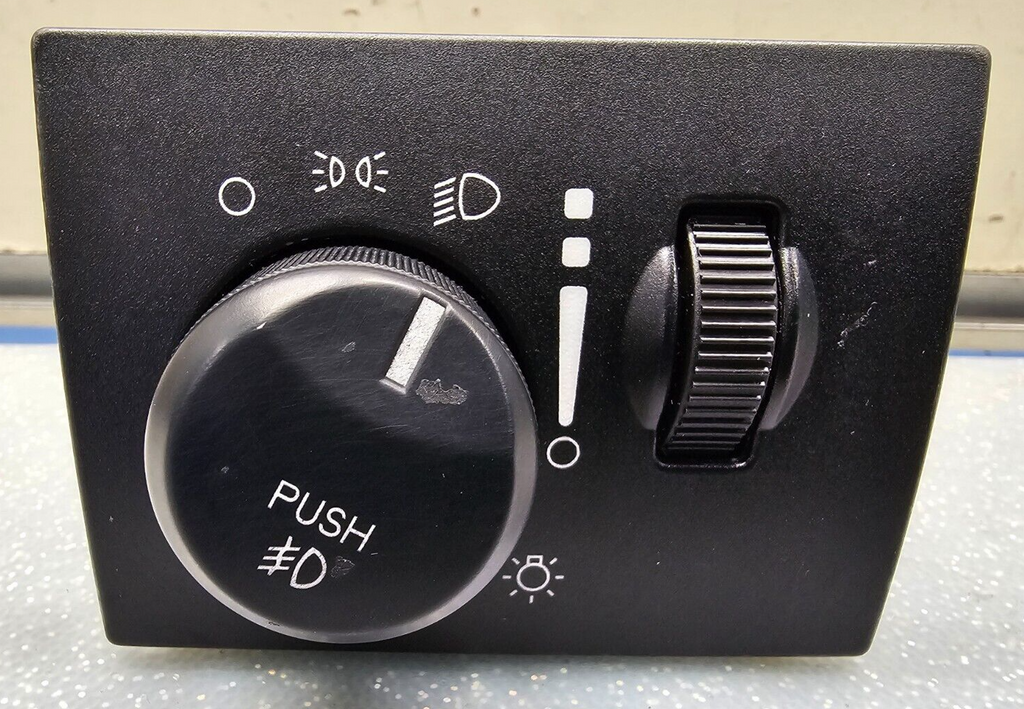 🔥05-10 Chrysler 300 Charger Magnum Headlight Switch Dimmer Assembly Black HS4