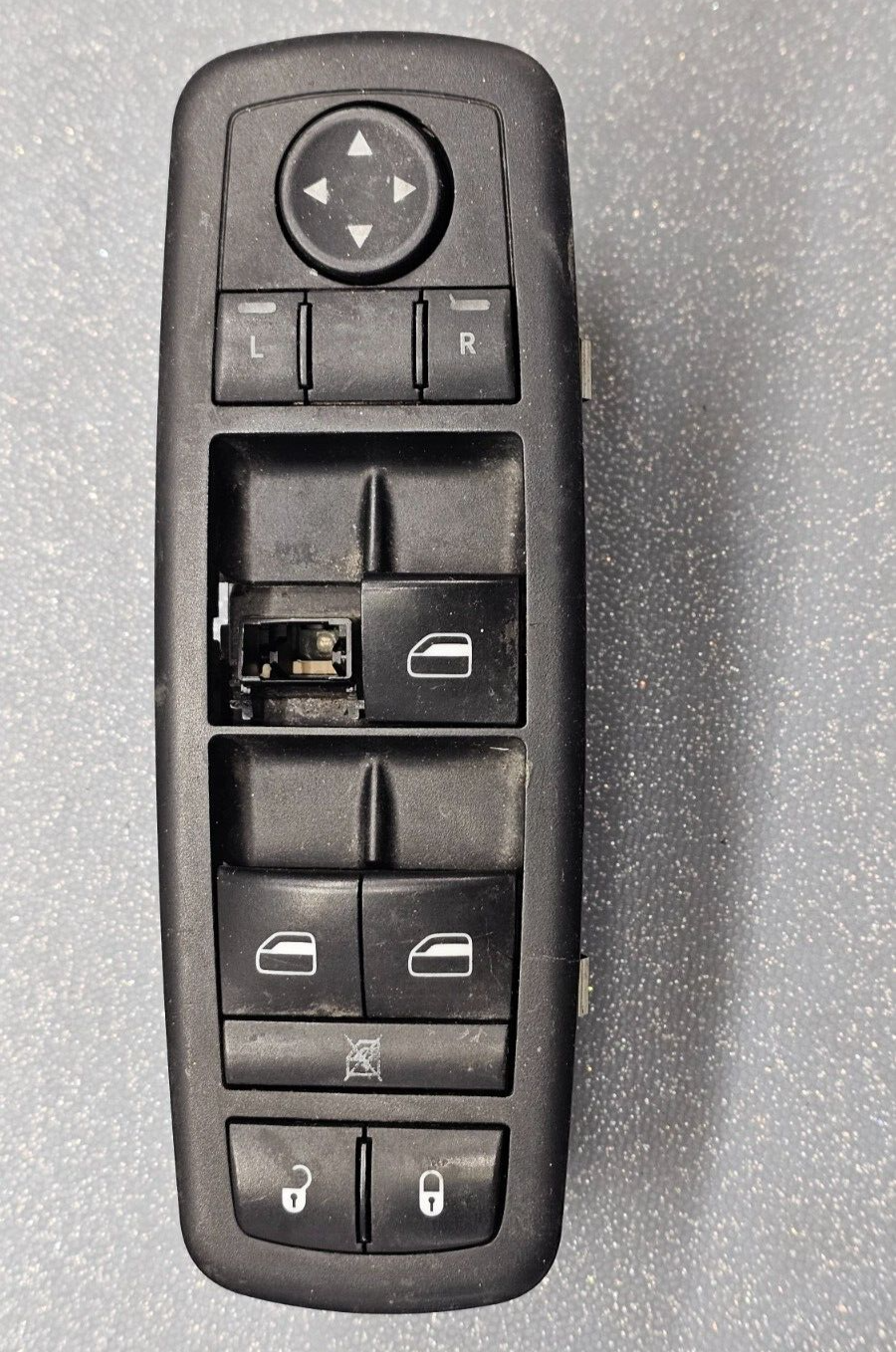 🔥08-20 Grand Caravan Town Country Master Left Driver Window Switch BLACK WS29