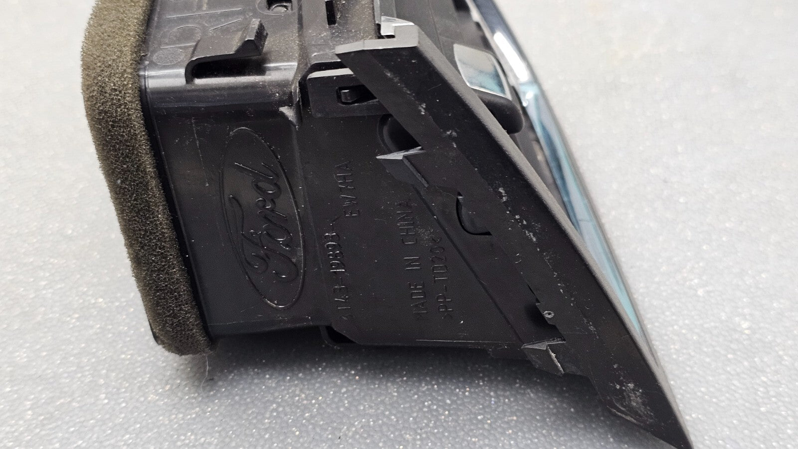 🔥11-14 FORD EDGE DASH RIGHT PASSENGER AC A/C AIR VENT HEATER PANEL BLACK OEM