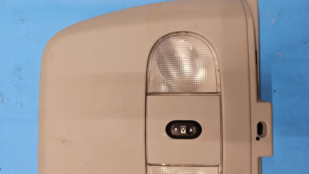 🔥04-08 Ford F150 Overhead Console Center Dome Map Light Storage Roof Rail Gray