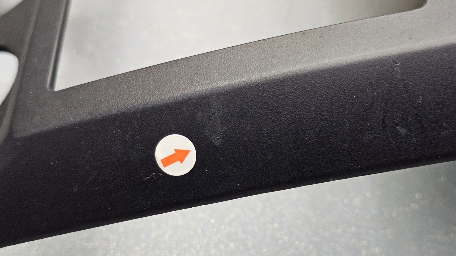 🔥10-16 Jeep Compass Patriot Center Dash Radio Climate Trim Bezel Panel BLACK
